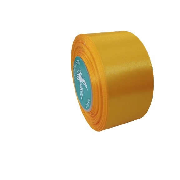 

Pita Satin Kuning 1.5 inch / 4cm Per Roll