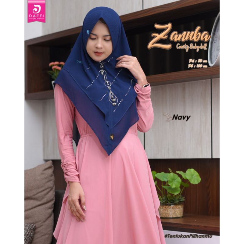 Zanuba hijab matt.ceruty babydoll / zanuba ori daffi