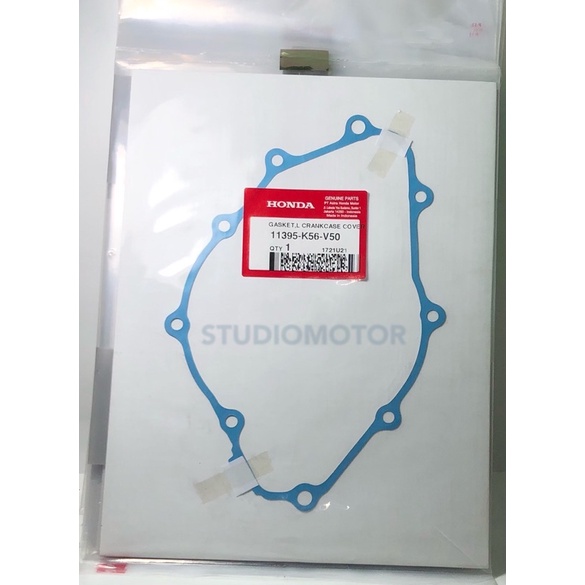 11395-K56-V50 Gasket paking perpak cover L magnit magnet new CB150R CB 150R LED CBR150 LED SONIC SUPRA GTR 11395K56V50 ORIGINAL