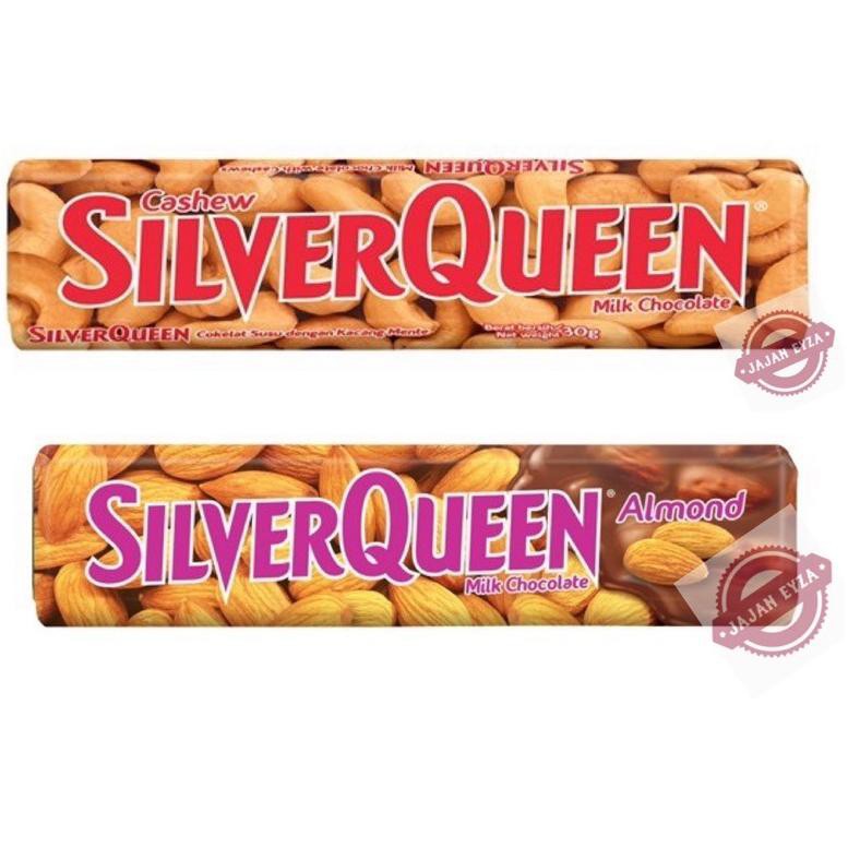 

12.12 SALE SILVERQUEEN 30gr KECIL / SILVERQUEEN CASHEW / SILVERQUEEN ALMOND / COKLAT KILOAN / SILVER