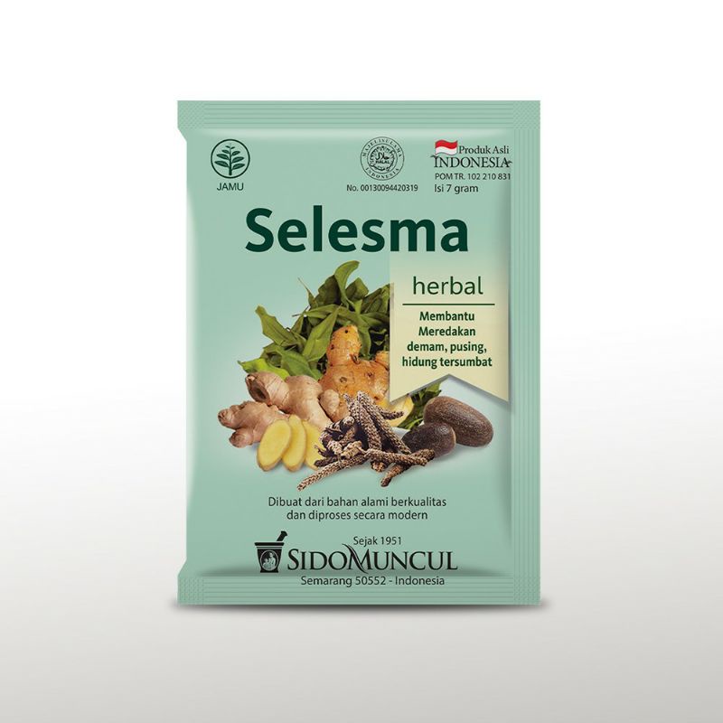 

Jamu Selesma Sido Muncul 10 Sachet