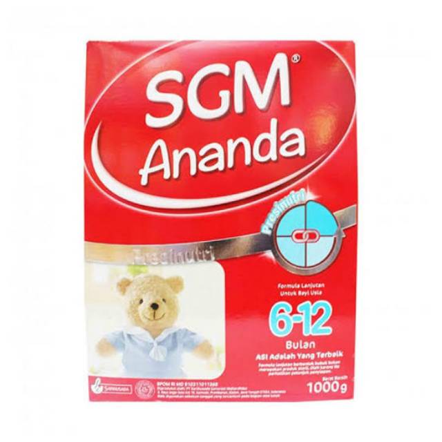 SGM Ananda 2 6-12 bulan 1000 gram