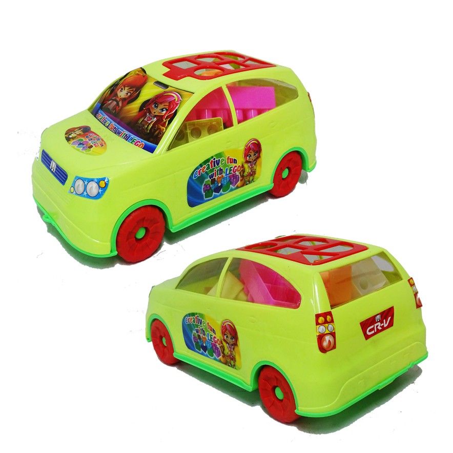 Sekawantoys Mainan Anak Block Kreative Mobil CRV AVANZA TERMURAH!! (SKW.201A + SKW.203)