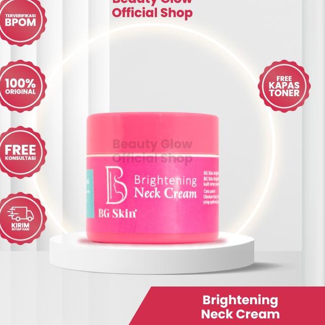 Super Berhadiah BG Beauty Glow Whitening Cream Leher