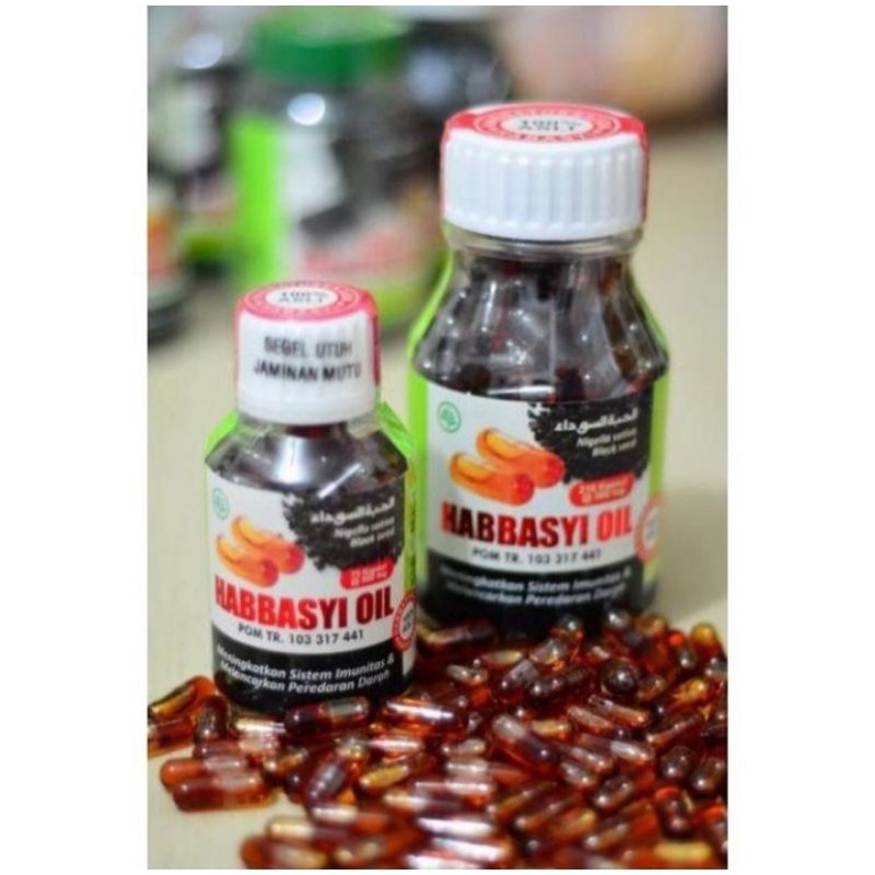 

habasyi oil 210 kapsul /habatusauda oil/ kapsul habatusauda/herbal habatusauda