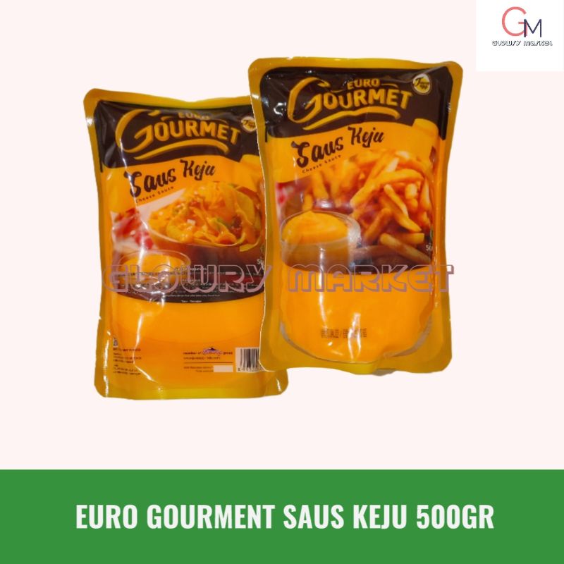 

EURO GOURMENT SAUS KEJU 500GR SAUS KEJU CHEESE SAUCE