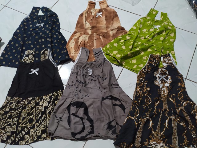 Daster Batik Anak 1/2 - 3th