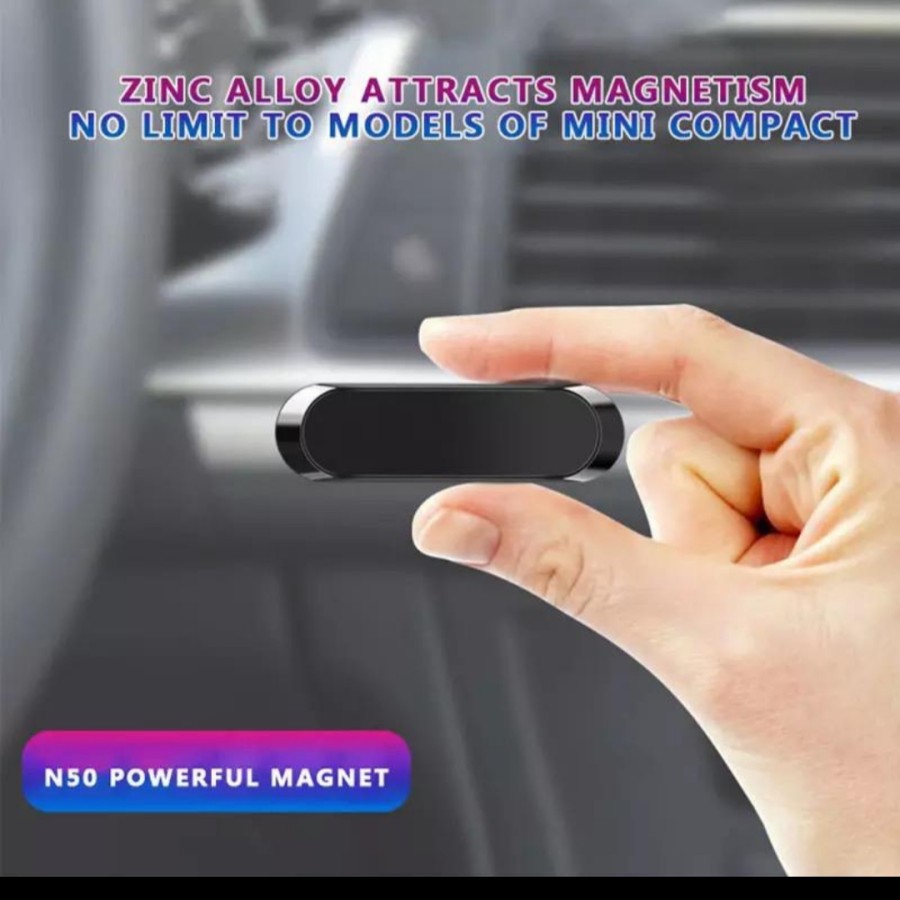 Car holder magnetic dashboard mobil aksesoris interior mobil serbaguna