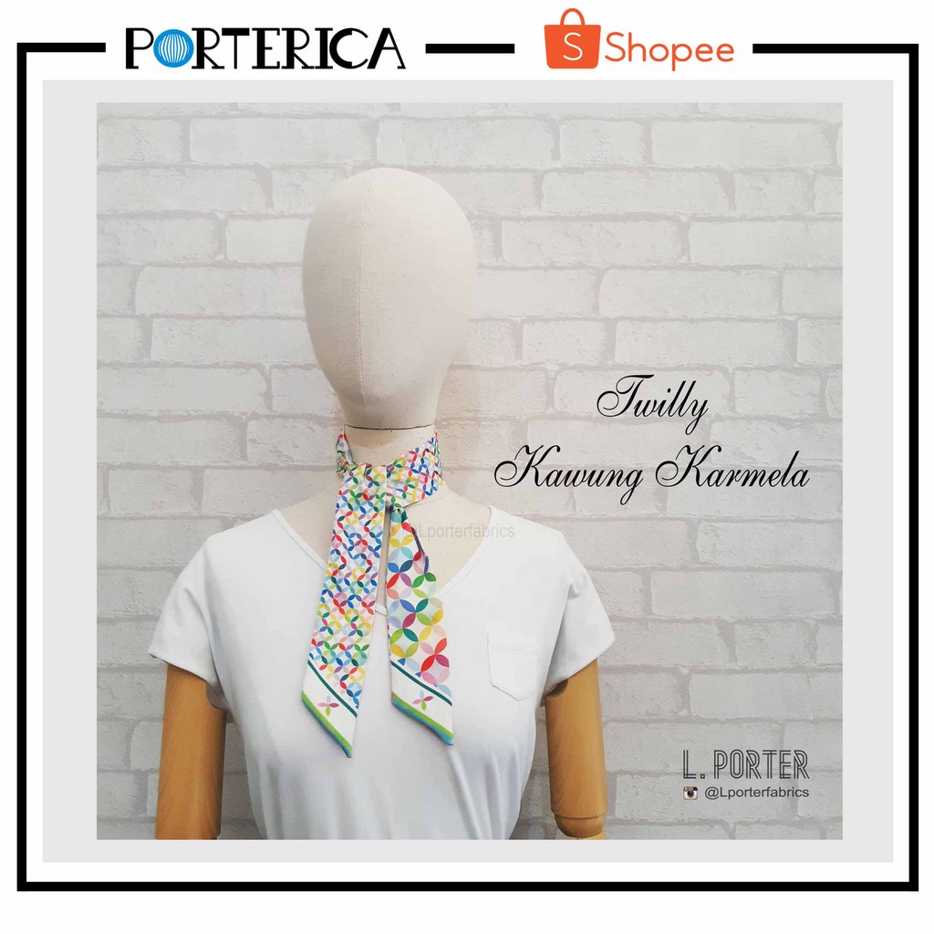 Twilly  Kawung Karmela / Twilly Tas / Twilly Leher / Accesories