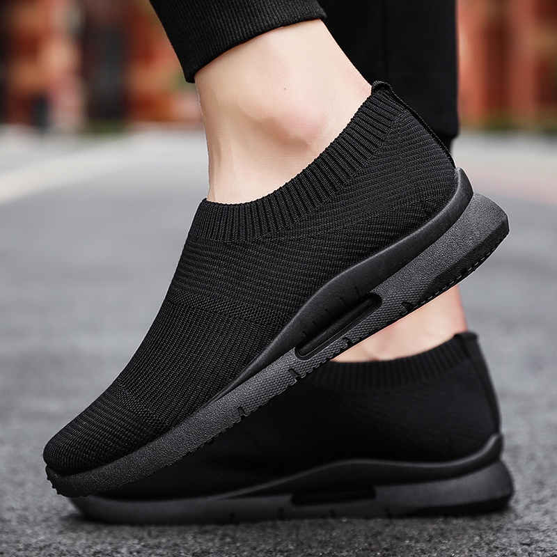 Damyuan Men Light Running Shoes Jogging Shoes Breathable Women's Sneakers Slip on Loafer Shoe Men's