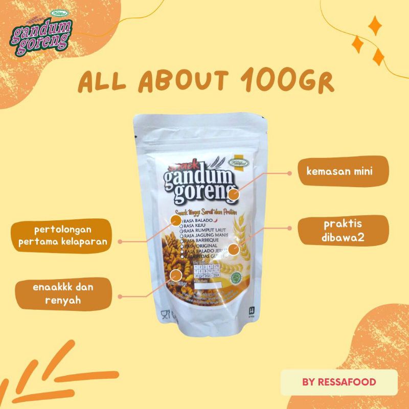 

Gandum Goreng 100 gr