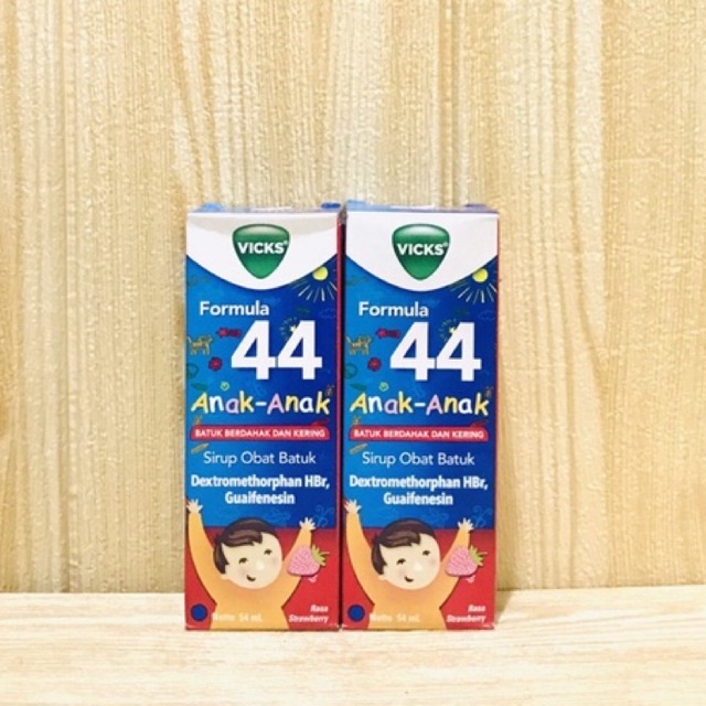 VICKS FORMULA 44 ANAK SIRUP