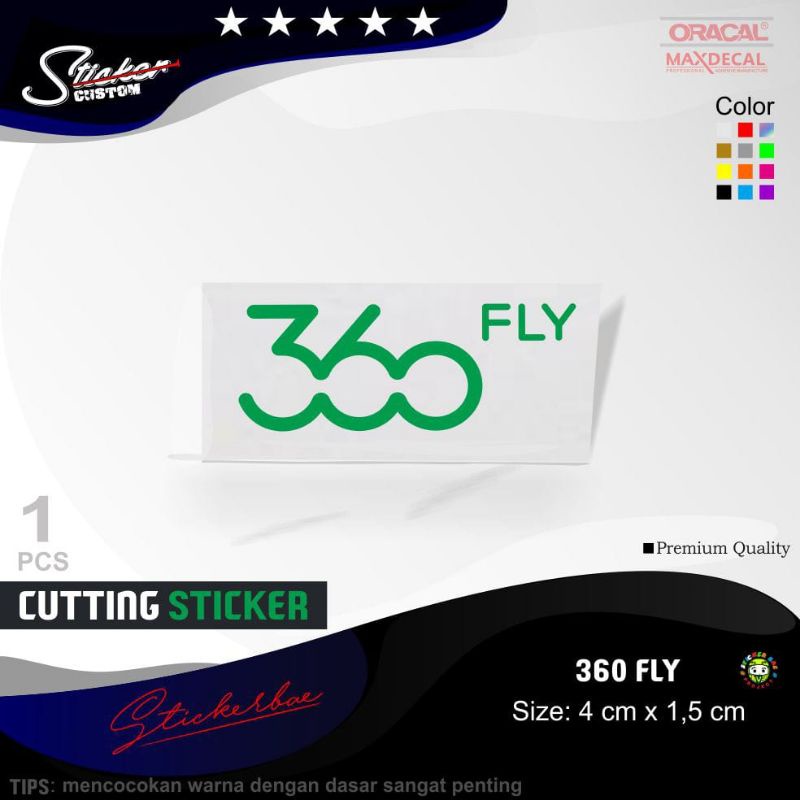 stiker visor cutting sticker 360 fly stiker helm tt course