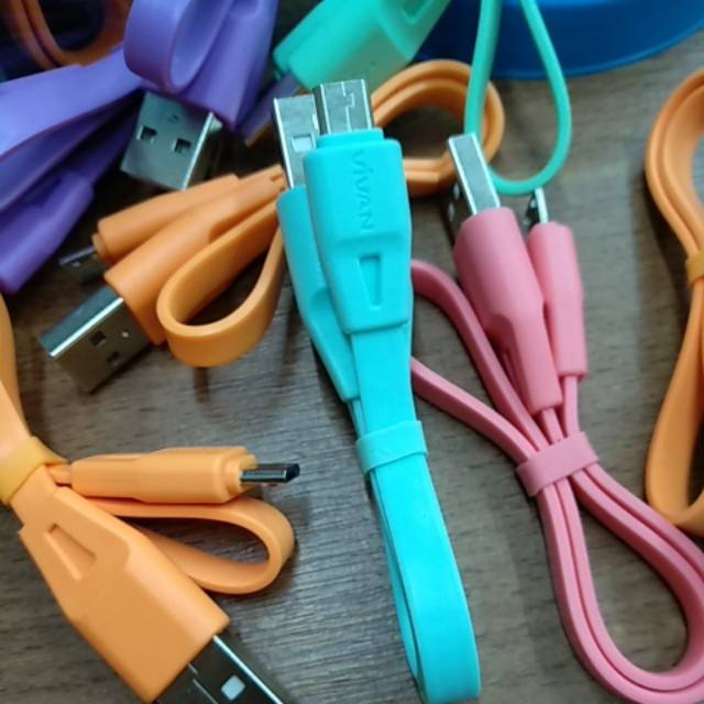 Micro kabel Vivan 30cm cocok buat android