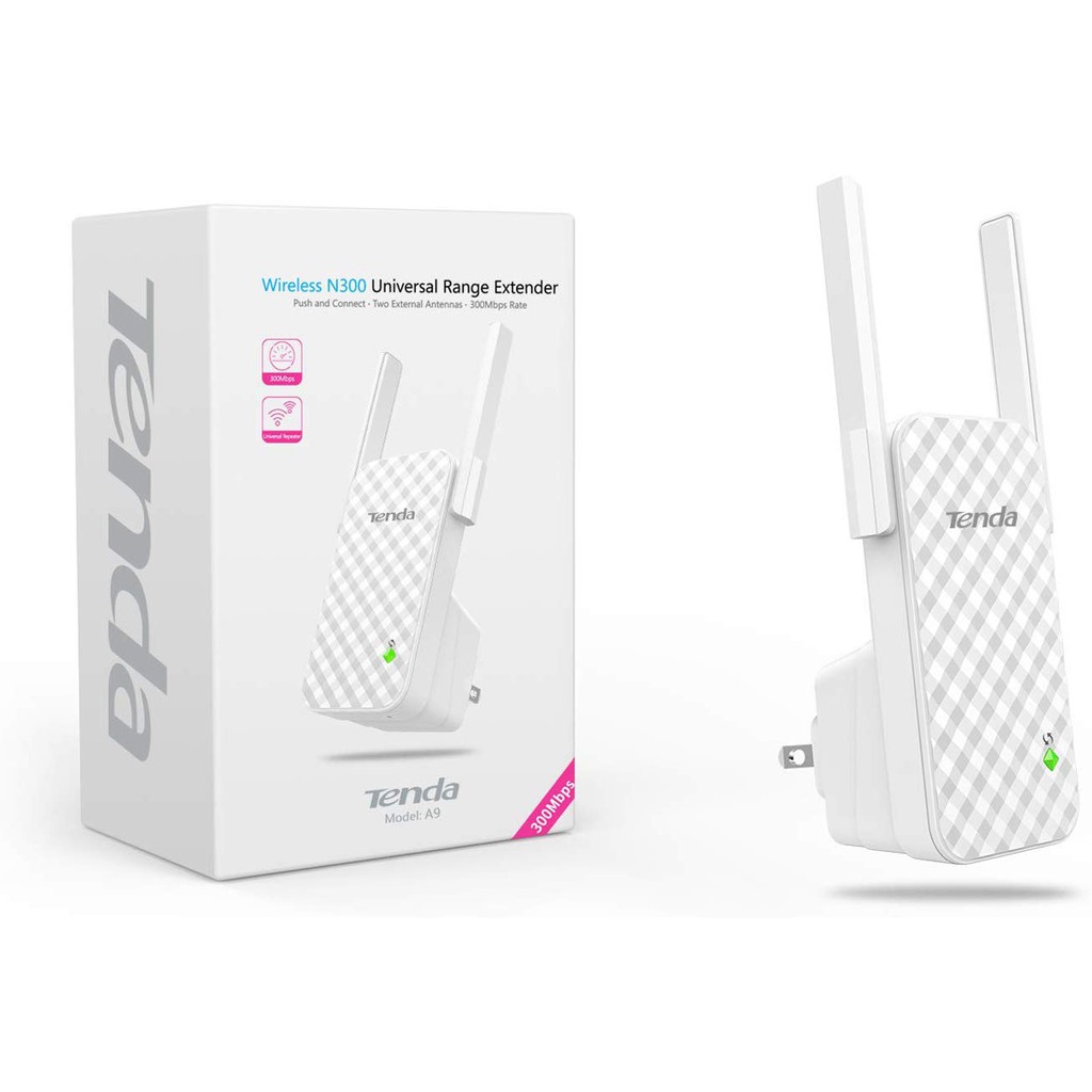 TENDA A9 WIFI EXTENDER 300MBPS