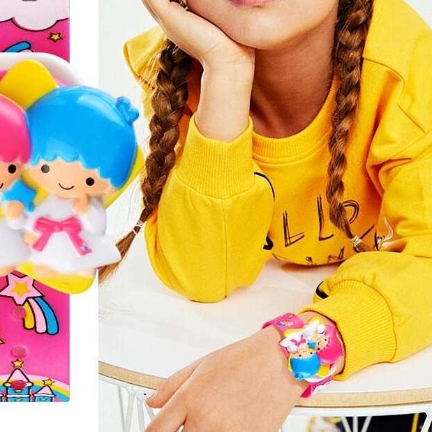 ➹ Jam Tangan Anak Perempuan Karakter Frozen Ana Elsa Princes Anti Air Kado Ulang Tahun Anti Air Mura
