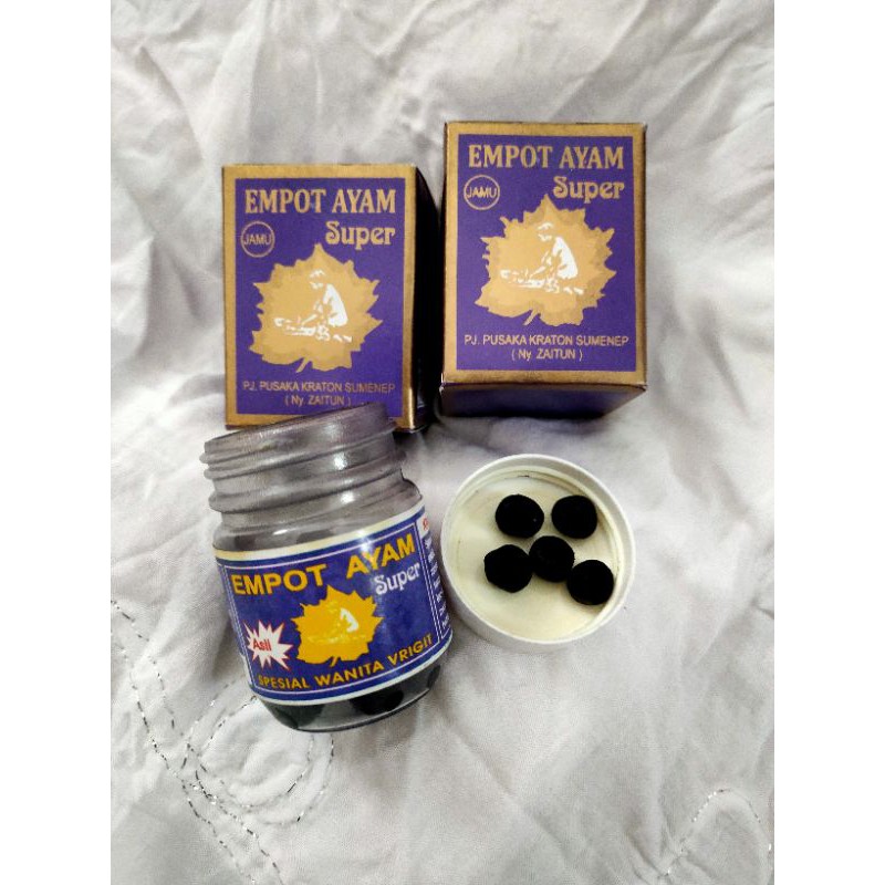 EMPOT SUPER ASLI MADURA (NY. ZAITUN) PERAWATAN DIRI OBAT KEPUTIHAN JAMU KEPUTIHAN MADURA