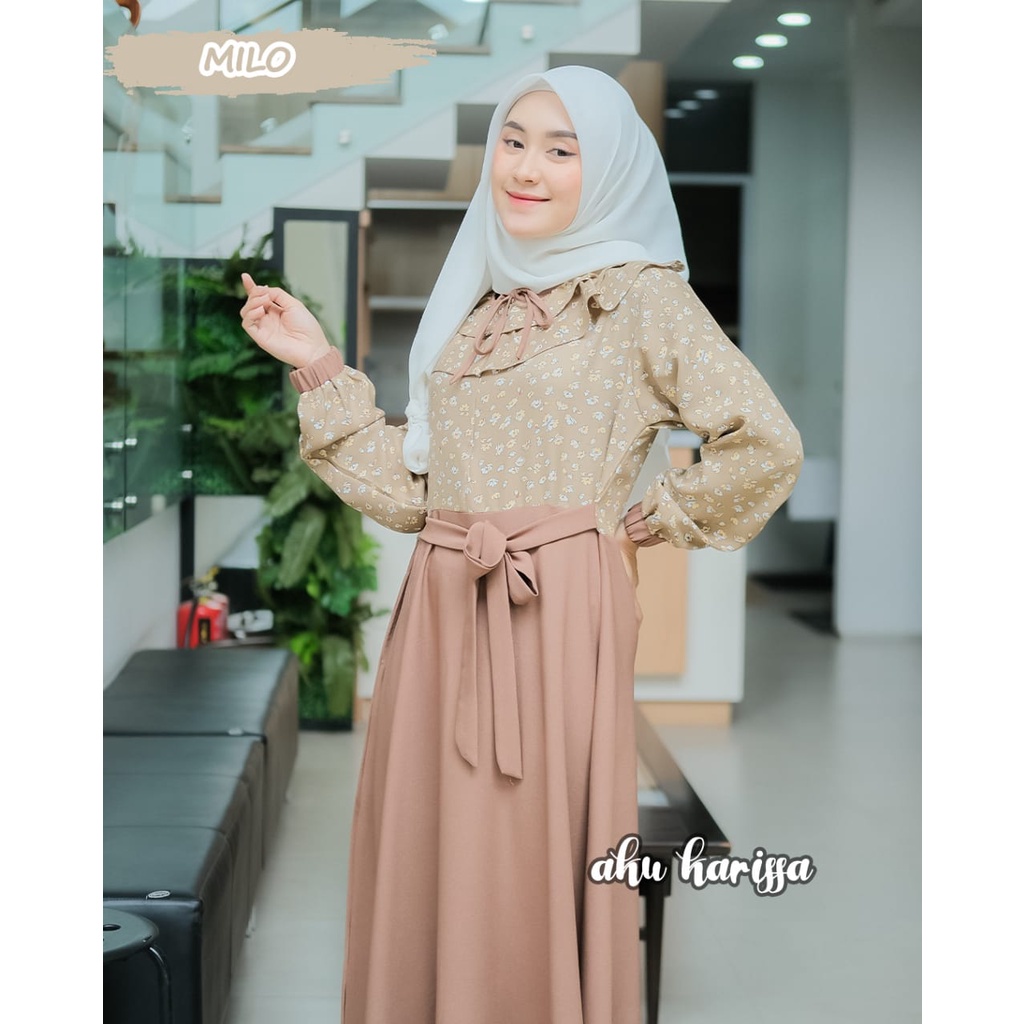 DRESS SAKURA ORI AKUKASSA/GAMIS ORI AKU KARISSA/GAMIS 2021/DRESS TERBARU/DRESS MURAH/DRESS KEKINIAN