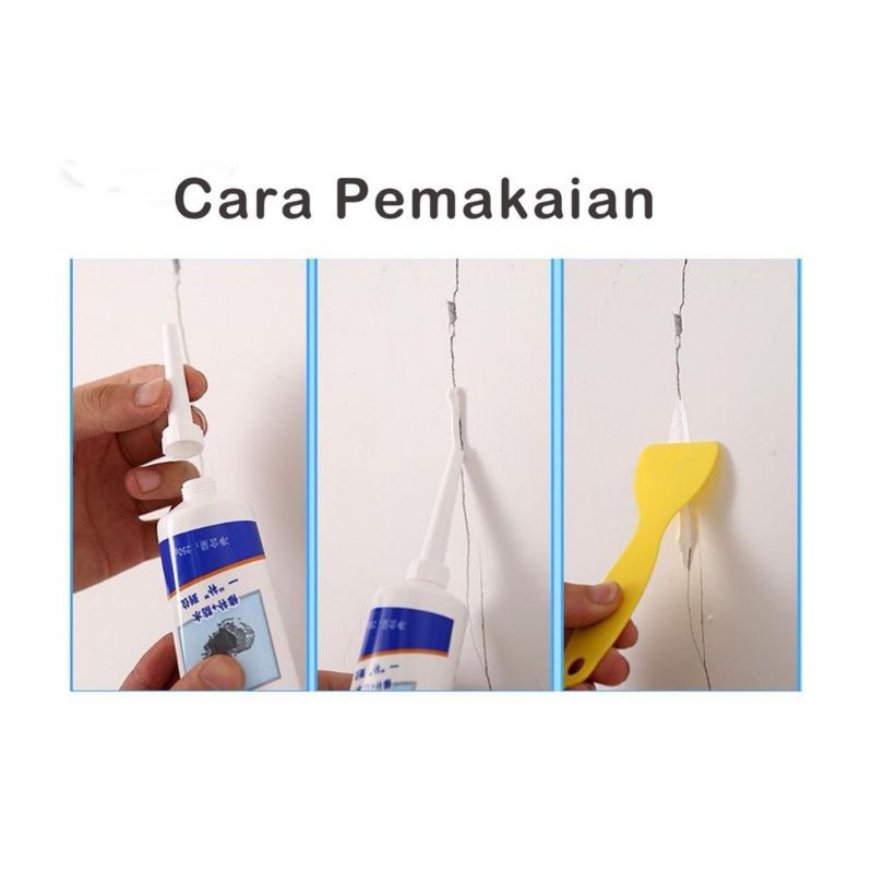 JG - Wall Repair Pasta Dempul Penambal Dinding Cream Instan Water Proof ANTI BOCOR