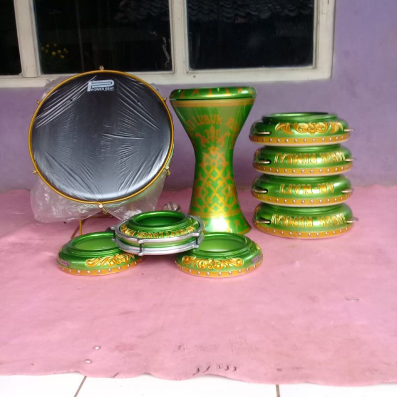 REBANA UKIR NAMA BAHAN KAYU MAHUNI ICIK ICIK KUNINGAN