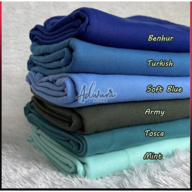 ADWARA HIJAB Jilbab Najwa Non Pet Size Jumbo Kaos Premium (Tebal dan Adem)