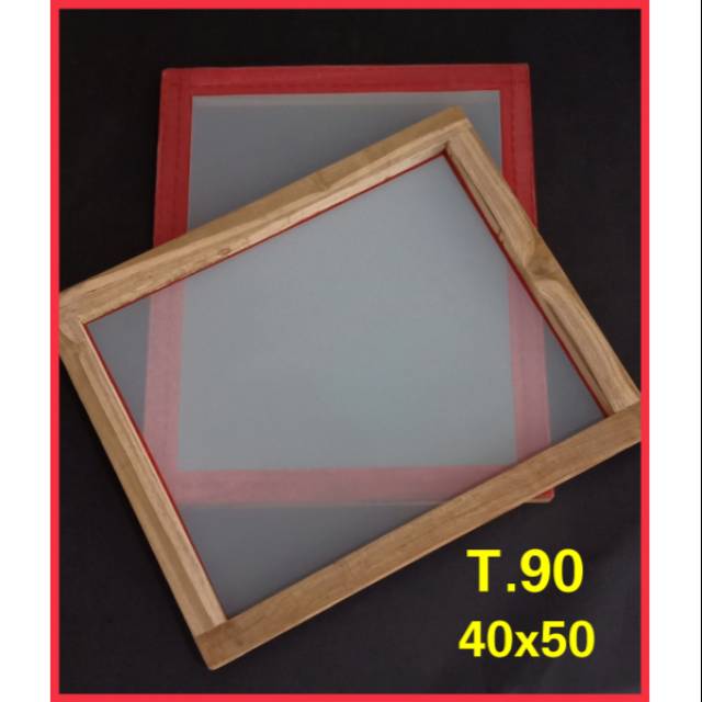 

Screen kayu untuk sablon ukuran 40x50cm T.90