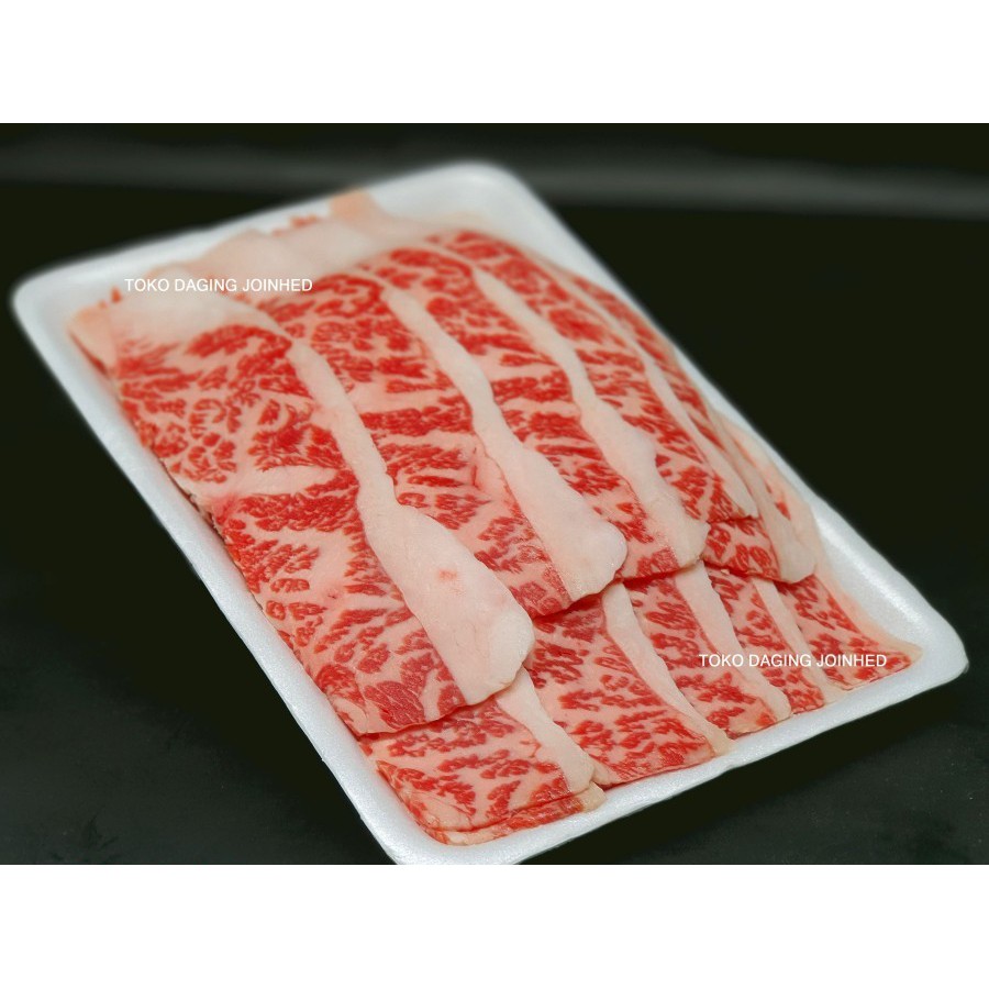 DAGING SAPI BEEF WAGYU SLICE KARUBI PREMIUM SUPER EMPUK 500GR HALAL