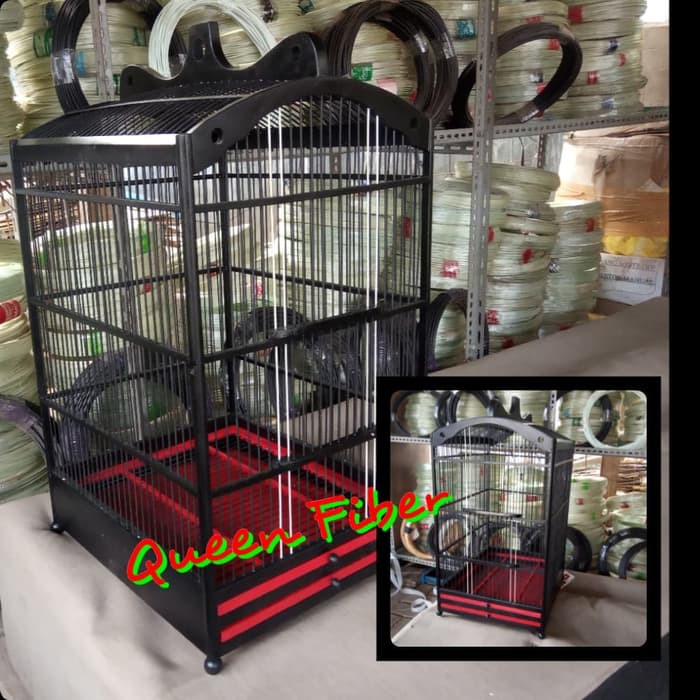 RUJI JERUJI FIBER HITAM 1.8MM - 2.7MM  ~< READYSTOCKKK >~