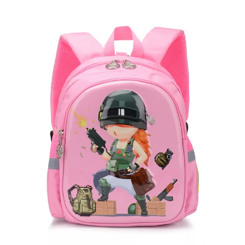 Senangbags - Tas Sekolah Anak laki laki Perempuan PUBG perempuan FREE FIRE Tas Anak Sekolah Laki Lak