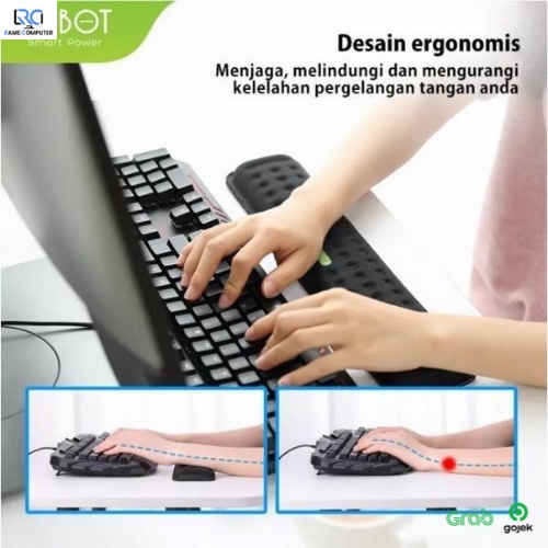 ROBOT RW01 Anti-Slip Ergonomic Design Keyboard Wrist Rest Pad