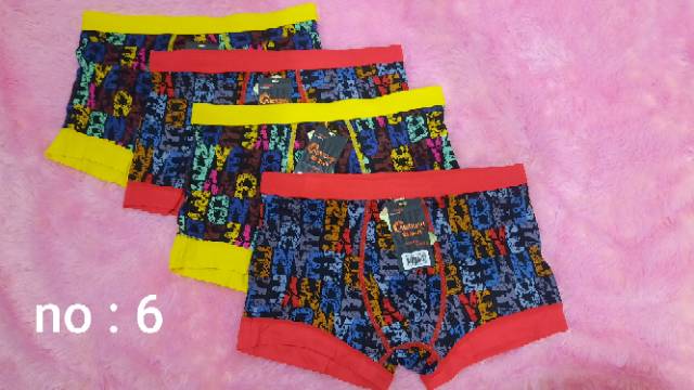 CD PRIA BOXER MOTIF  AERDAN SPANDEX