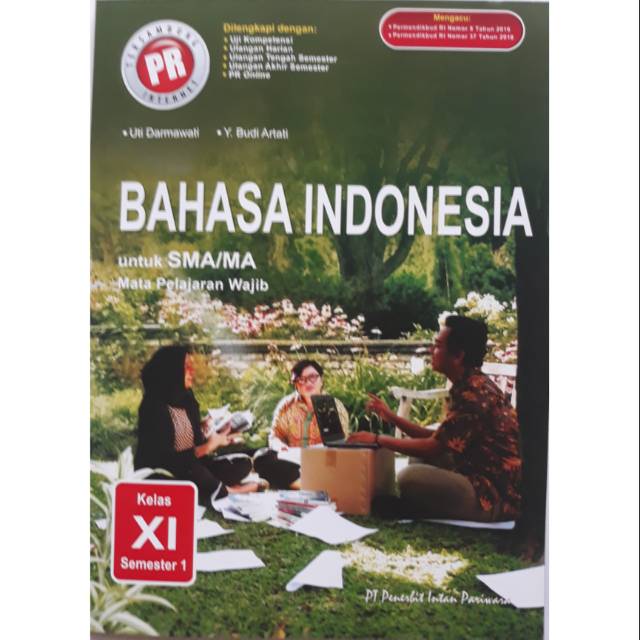 Jual Buku PR bahasa Indonesia kelas XI semester 1 (K13 revisi