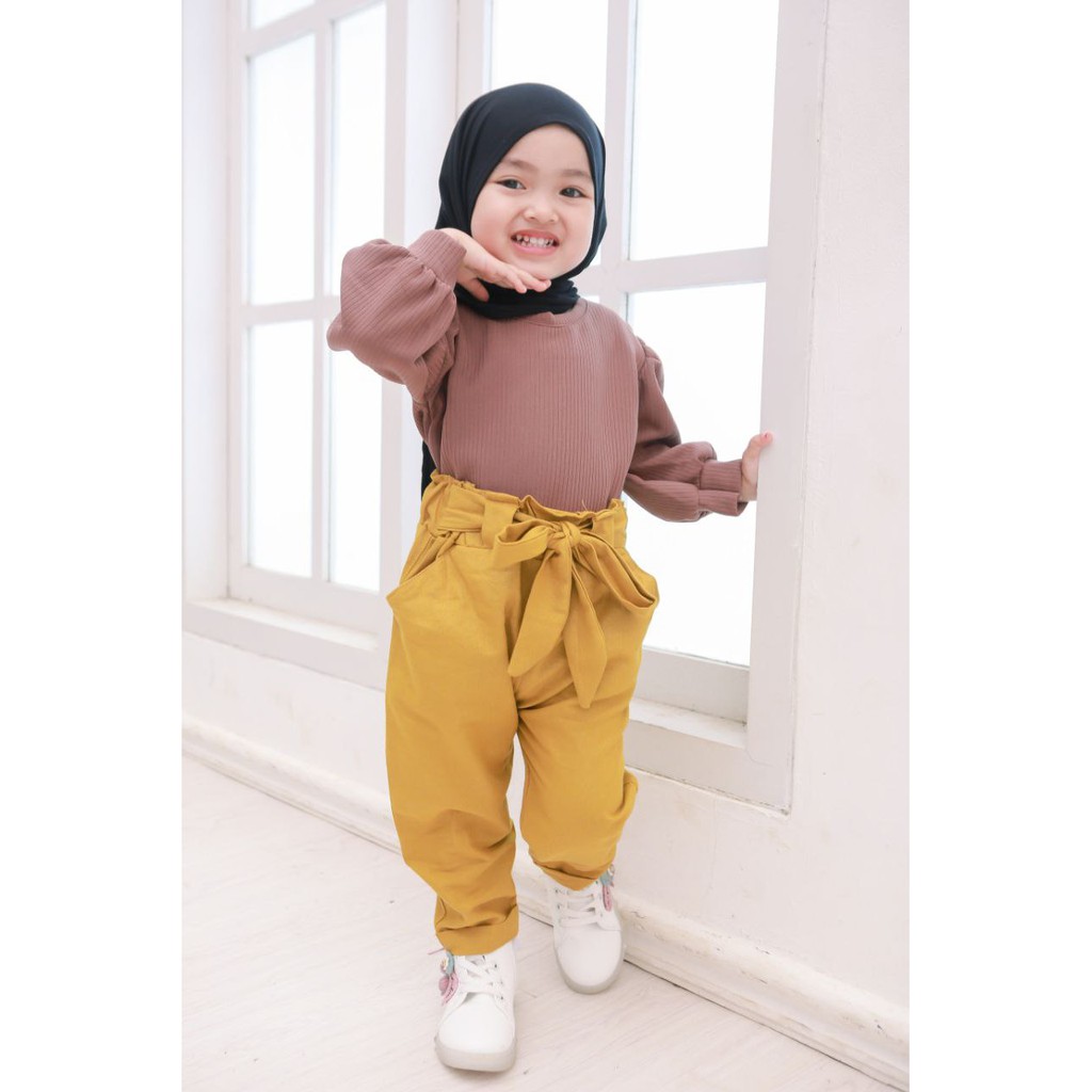 Afsheenastore Celana Panjang Anak Jeggy Pants Almahyra 1-8T