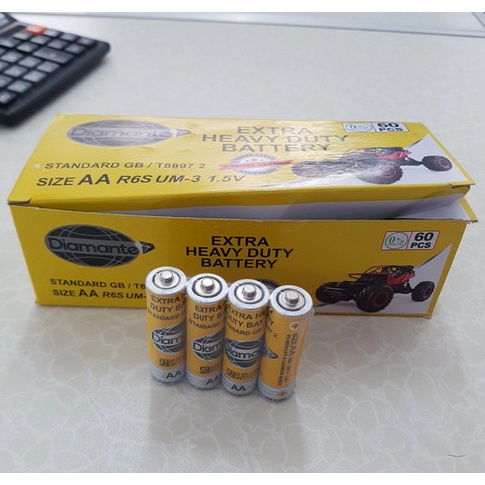 Produk Tambahan Baterai isi 4 untuk Mobilan Remote type AA /A2