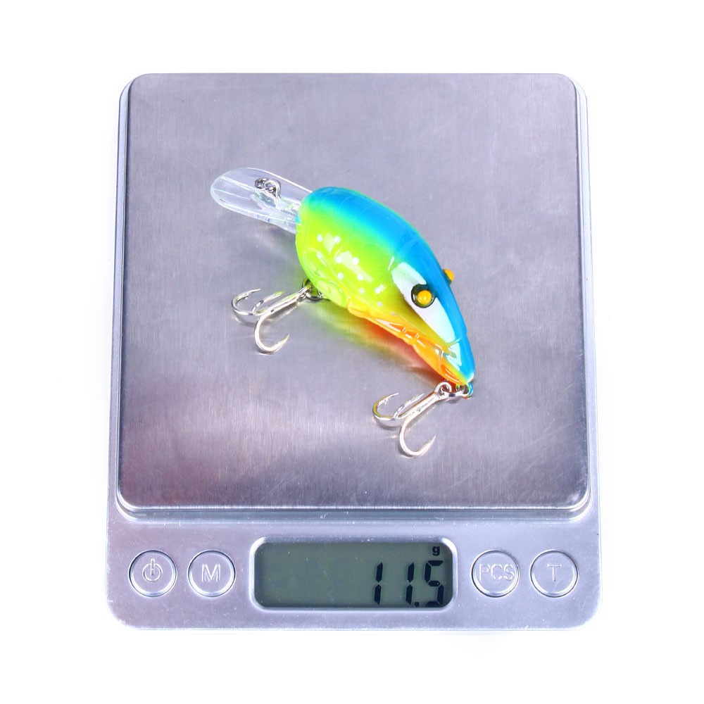 HENGJIA 5PCS/Lot Floating Crankbait Wobbler Deep 0.3-1.5M Fishing Lure Hard Jerkbait Bait Mini Fishing Lures