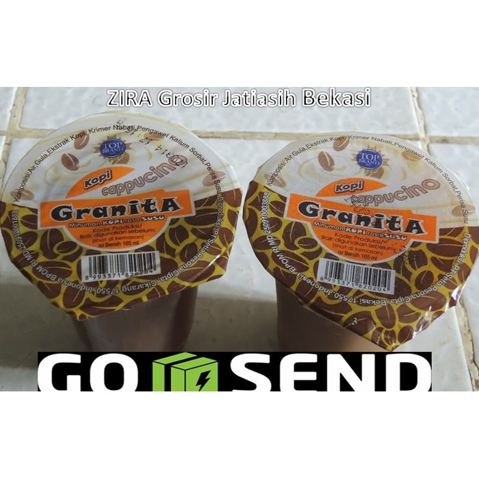 

Granita Cappucino Gelas 170 ML (Gosend/Gojek Only)