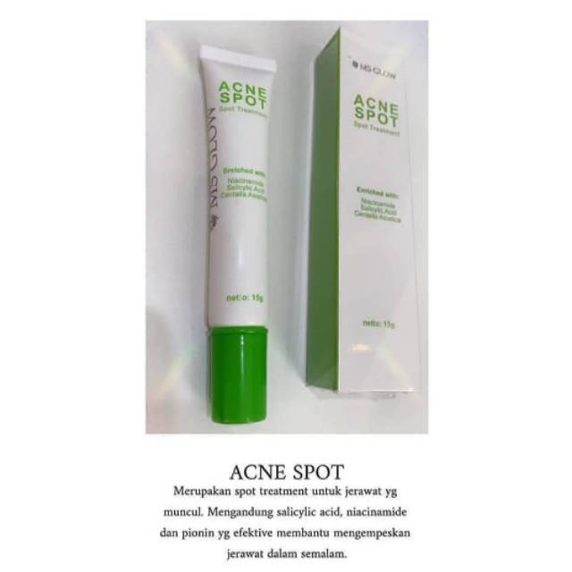 Ms Glow Salep Acne Original Bpom Acne Spot Treatment Ms Glow Salep Jerawat Obat Jerawat Shopee Indonesia