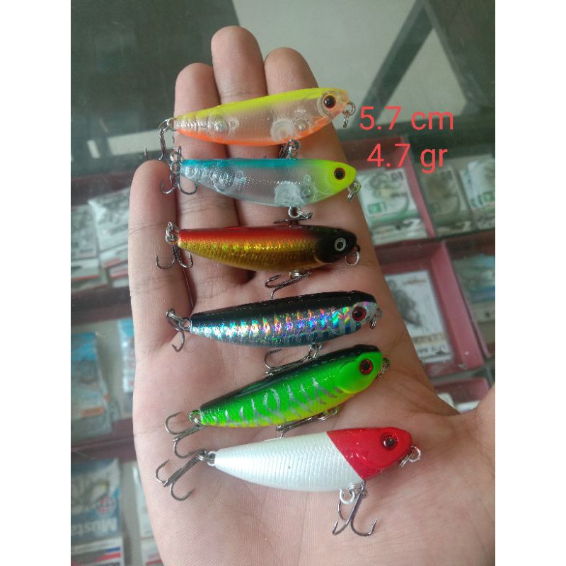 Lure minnow pencil 5.7 cm 4.7 gram