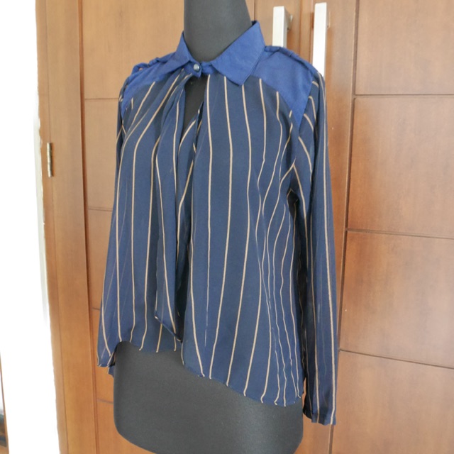 Outer hijab stripes new hijabenka