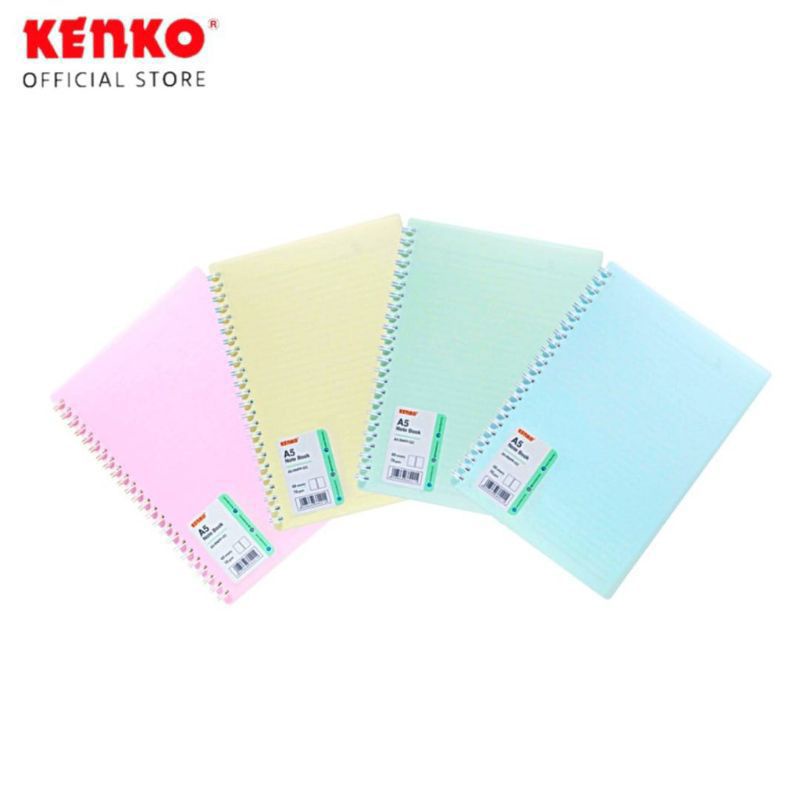 

Ring Note/Buku Catatan Kenko A5-RNPP-PC Warna Pastel