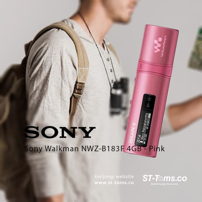 Sony Walkman NWZ-B183F 4GB - Pink