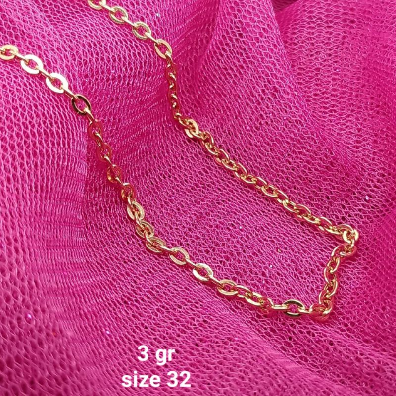 Kalung Anak  emas 8K - 3 gr Kadar 375  - 426