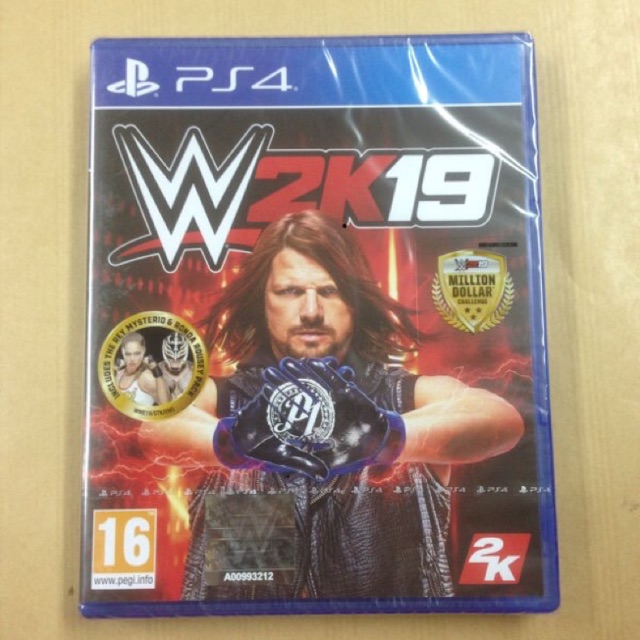 KASET PS4 WWE 2K19