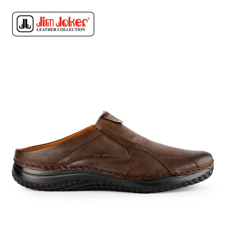 Sepatu sandal jim joker Gost 1 coffe pria original