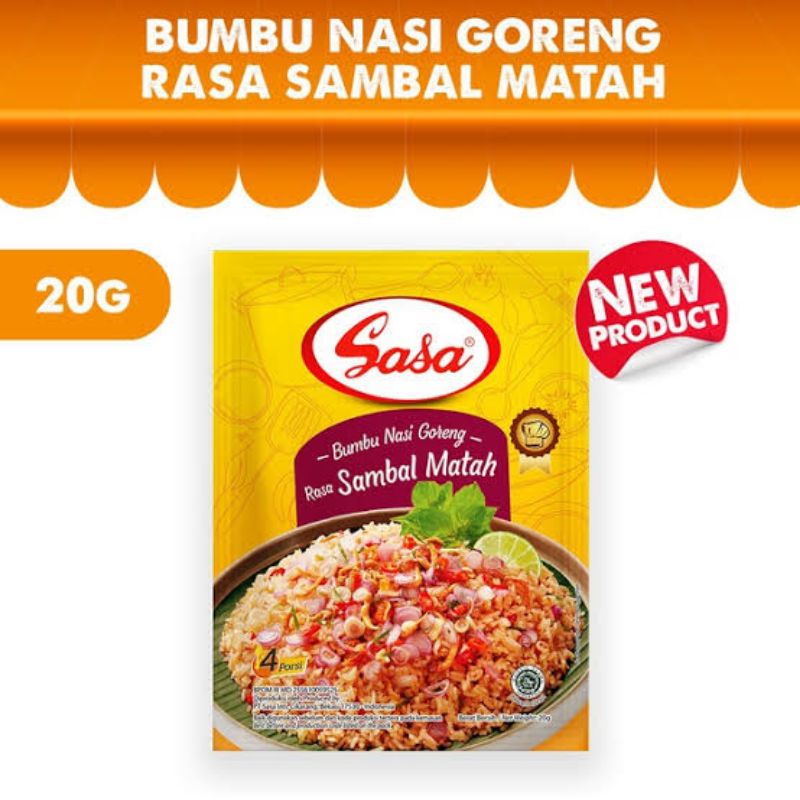 

SASA BUMBU NASI GORENG RASA SAMBAL MATAH