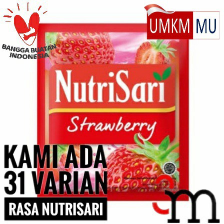 

nh201dd Nutrisari - Strawberry (1 Renceng = 10 Sachet) Ds201Fs