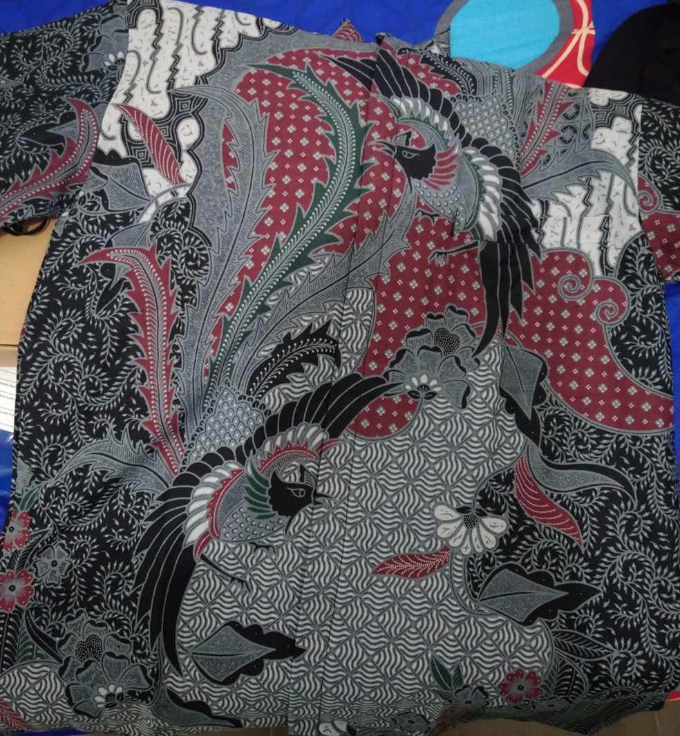 Kemeja Batik Pria Lengan Panjang Premium Modern Slimfit Aluna Alisan Prabu Pcw 108