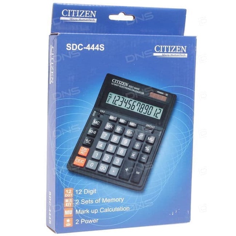 TJ Kalkulator Citizen SDC-444S ORI Bergaransi _art