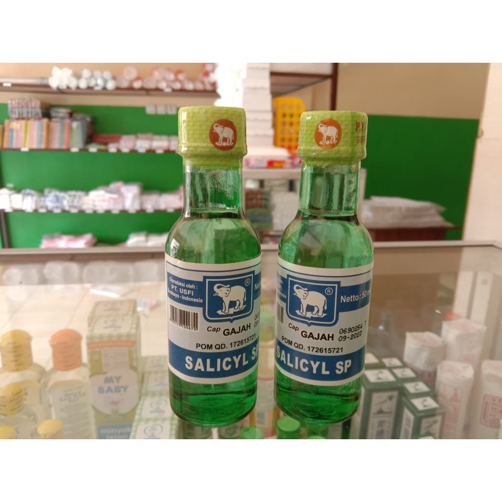 SALICYL SPIRITUS CAP GAJAH OBAT PANU KADAS KURAP