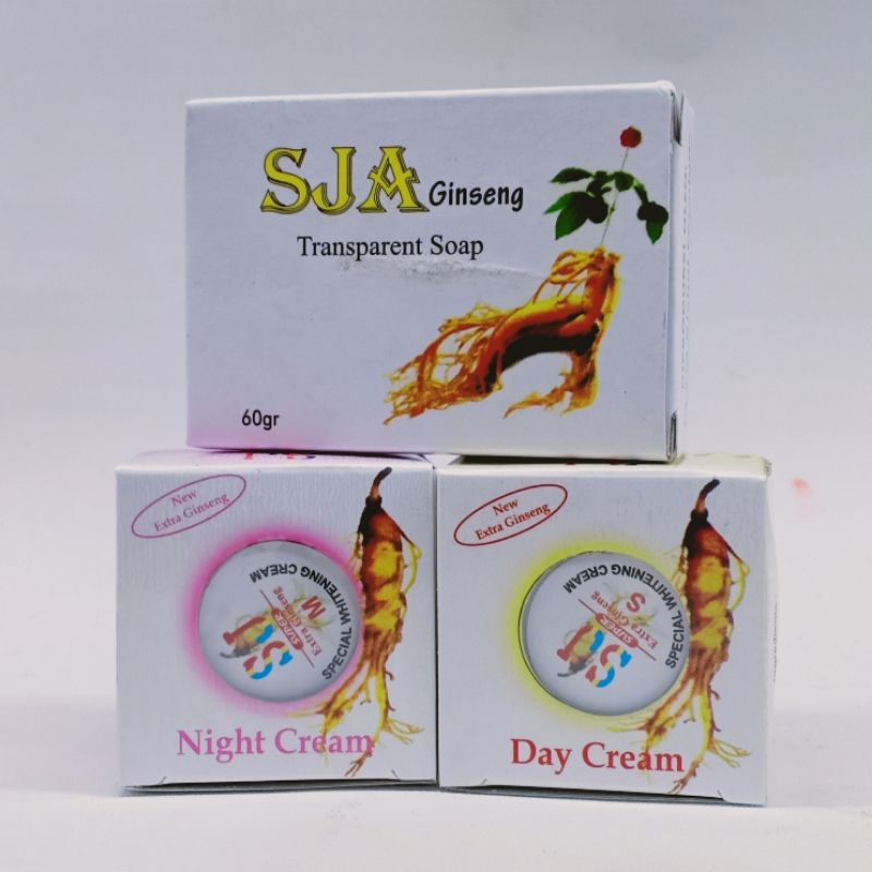Paket Cream Sj Gingseng 3in1 Sj Super Whitening